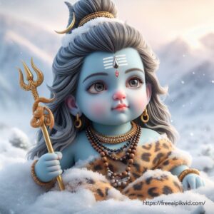 AI Images of Baby Lord Shiva