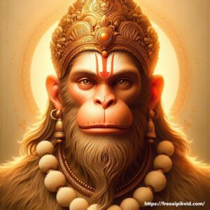 AI Generated Image of Hanumanji