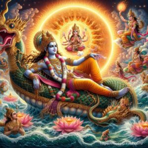 Lord Vishnu AI Generated Images